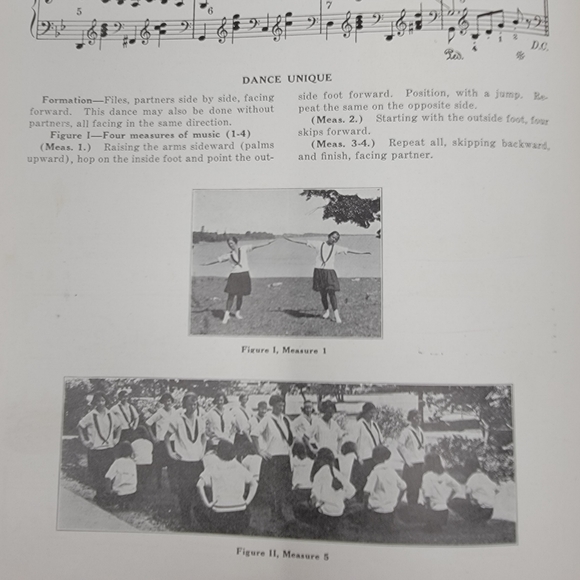 1927 Recreative Dance Instruction Book, Rare Fun - Picture 6 of 11